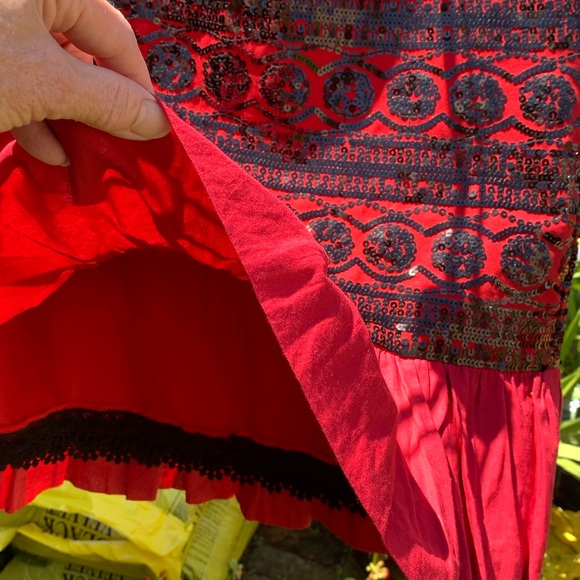 Anthropologie Sequined Suelta Skirt  8 - Picture 5 of 11